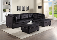 Load image into Gallery viewer, Sienna Velvet Sectional + Ottoman (4 Colors)

