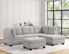 Load image into Gallery viewer, Sienna Boucle Sectional + Ottoman (3 Colors)
