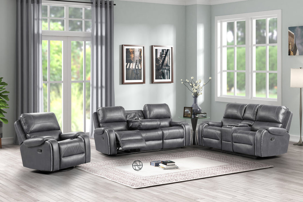 Titan Gray 3pc Recliners