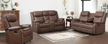 Load image into Gallery viewer, Weston Brown 3pc Recliners
