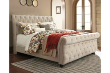 Load image into Gallery viewer, Willsburg King Upholstered Bed
