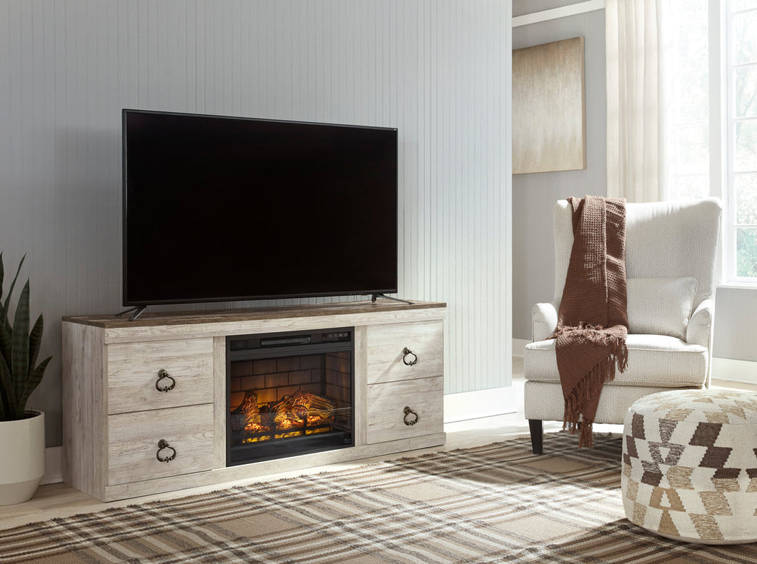 TV Stand w/Fireplace 60